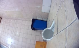 caught pooping in public bathroom