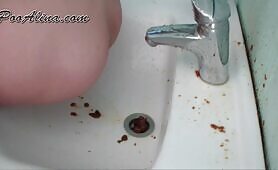 Diarrhea with pressure in the sink