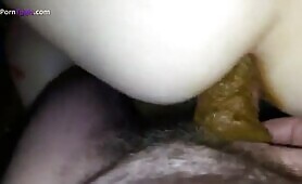 Amateur pov anal scat fuck 