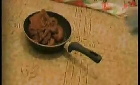 Girl is ready to eat shit