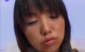 Petite japanese girl shits on slave