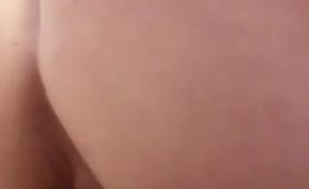 Teasing with curvy ass