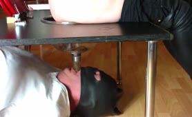 She feeds her boyfriend with a lot of poop