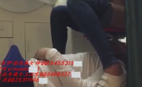 Chinese girl feeds slave