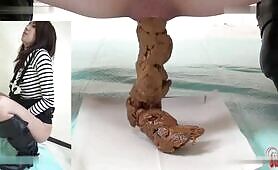 Asian release huge amount of filthy poop