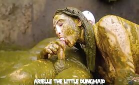 Girls in cow shit getting fucked 