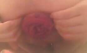 Japanese Lady Squats on White Sheets and Shits a Thick Pile