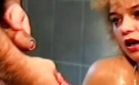 Mature Woman Pisses on Body and Smears Shit on Face
